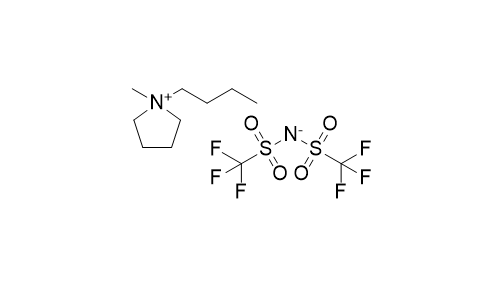1-正丁基-1-甲基吡咯烷二(三氟甲基磺酰)酰亚胺盐